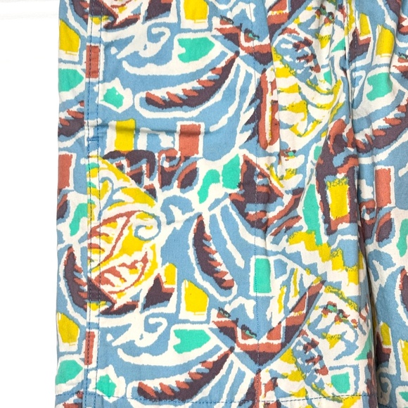 Kid's Patagonia Funhoggers Shorts, NWT: Thriving Planet in Lago Blue, Size M(10) - Picture 3 of 13